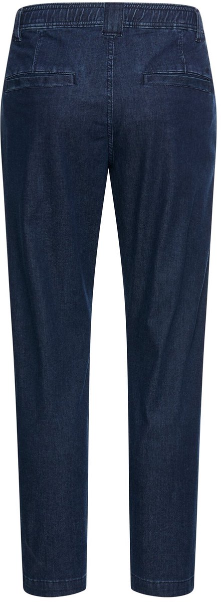 camel active Casual chino met Relaxed Fit in denimlook - Maat menswear-33/34 - Indigoblau
