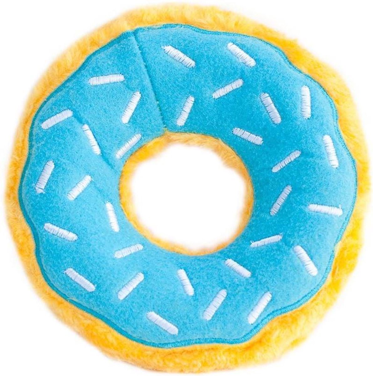 Honden Speelgoed - Kauw Speeltje - Spelen en Trainen - Zonder Vulling - 25 cm - Blauw