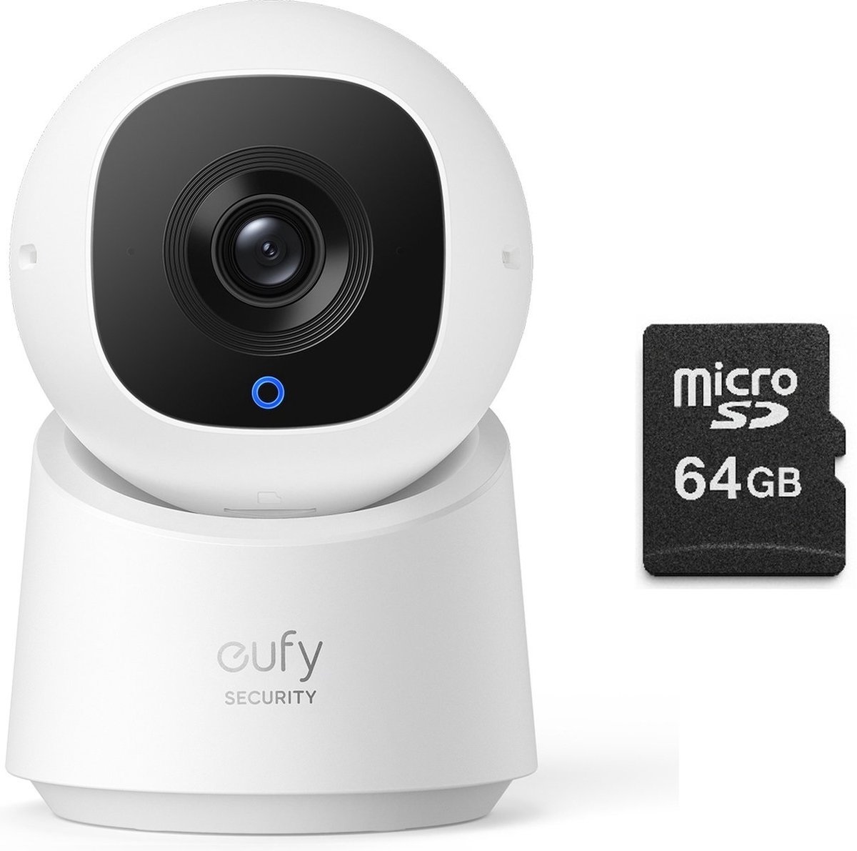 eufy Indoor Cam C220 Beveiligingscamera met 64GB MicroSD - Product - €49,99