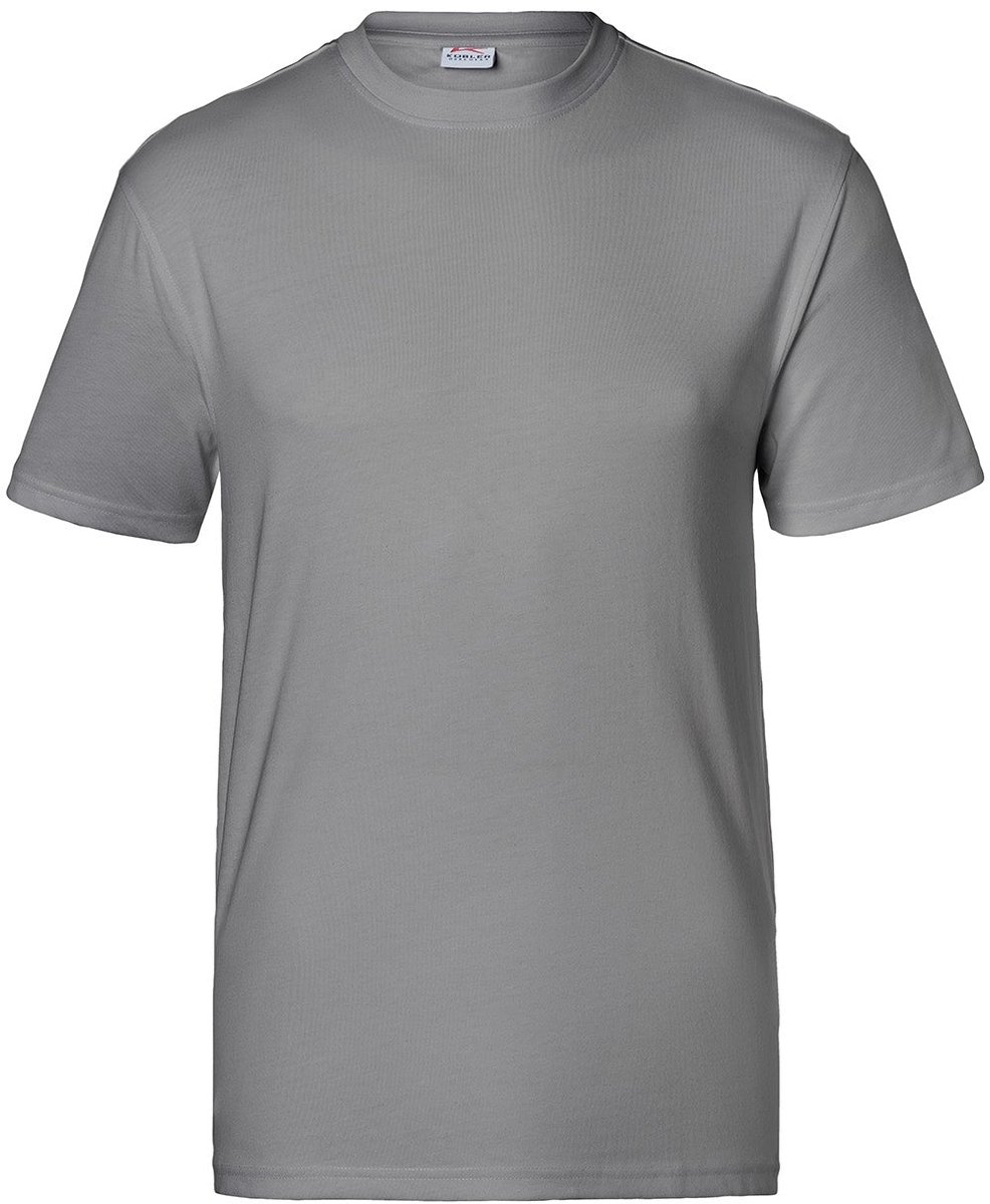 KÜBLER 51246238 Korte mouw Werk T-shirt HEREN Middelgrijs - 160 g/m²