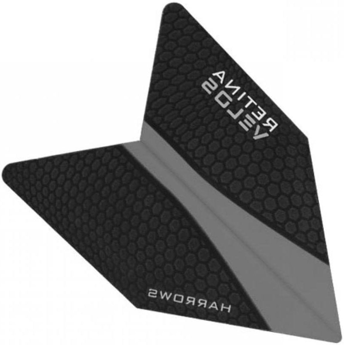 Dart Flights - Vleugels - Darts Spelen - 100 Micron Dikte - Set van 3 - Zwart