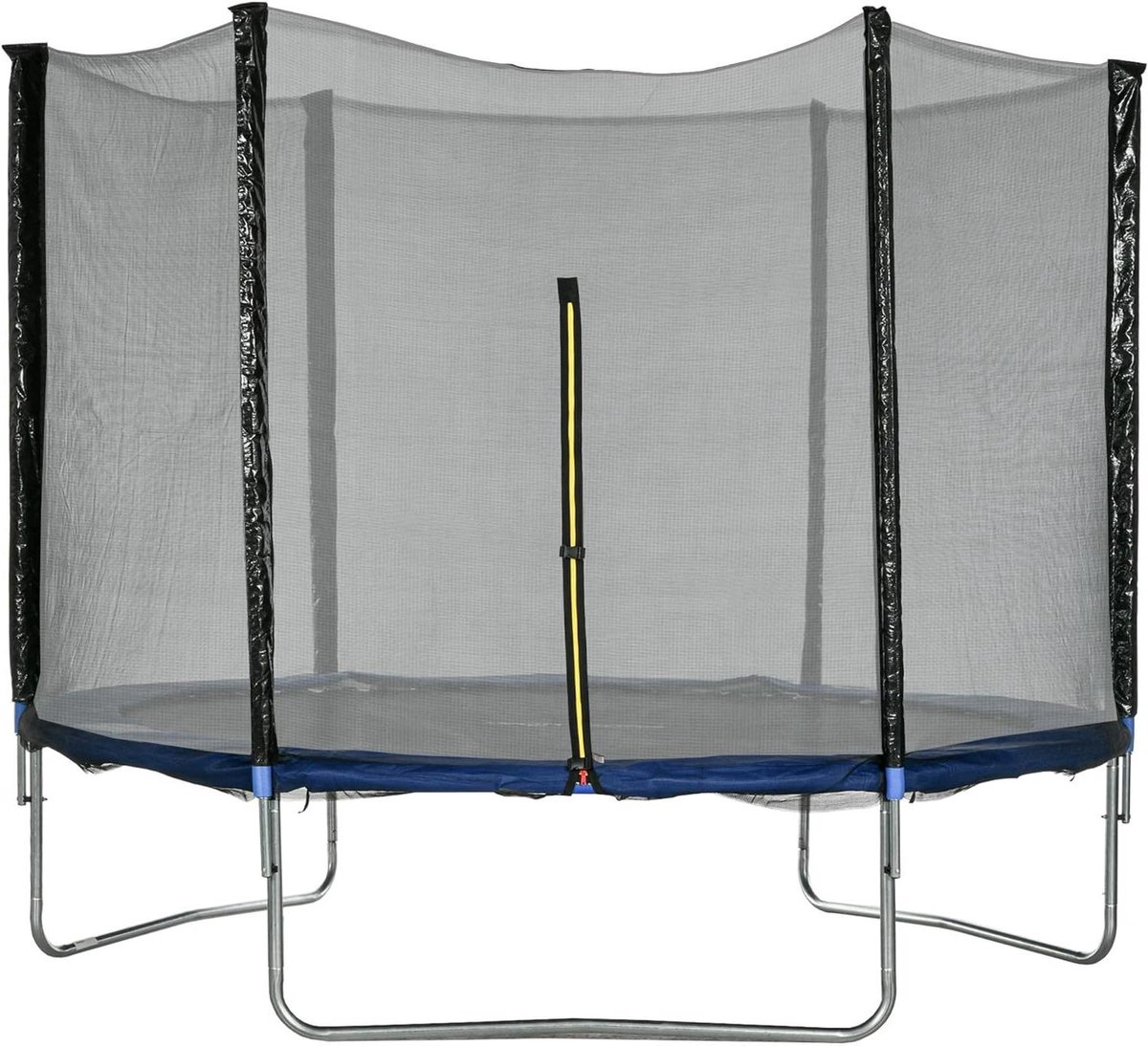 Buitentrampoline met net - Tuin trampoline - Buiten spelen - Veiligheidsnet en ladder - 305 cm - Blauw