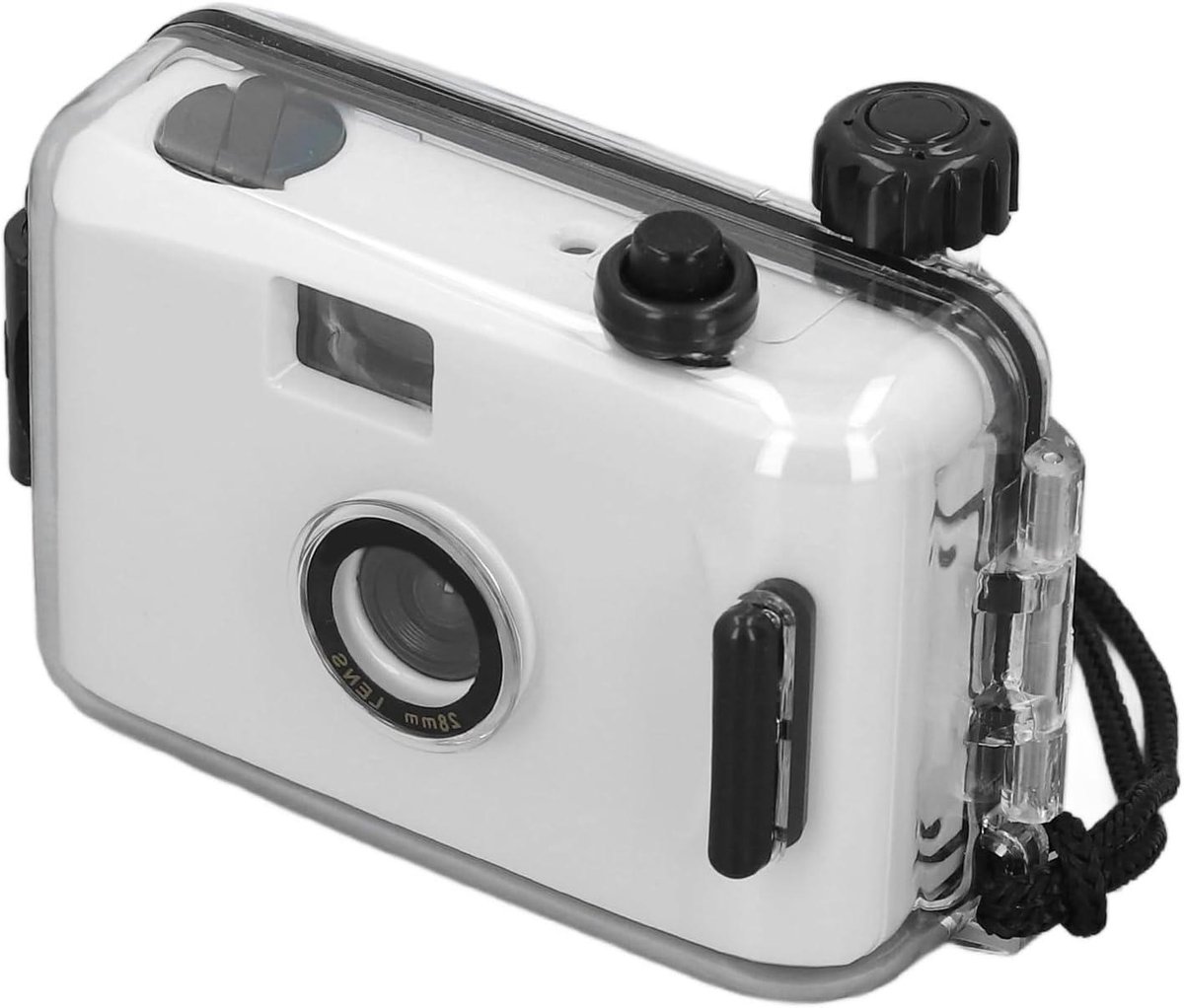 Filmcamera Herbruikbaar - Onderwatercamera Reiscadeau - Waterdicht Fotograferen - 3 Meter Diepte - 35 Mm Film - Zwart Wit