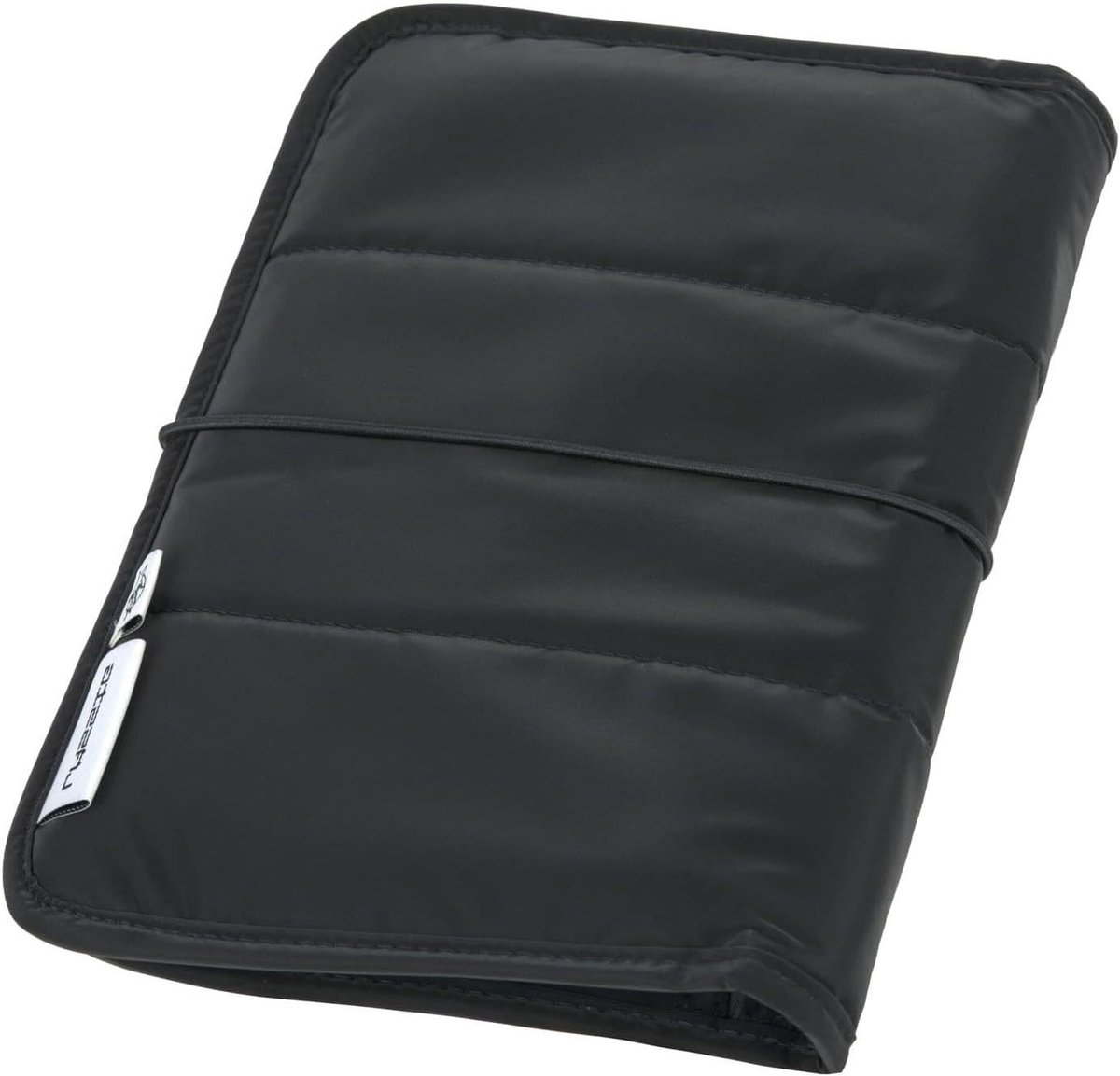 Babyluiertas - Verschoningspouch - Onderweg Luiers - Inclusief Kussen - 19 x 26 cm - Zwart
