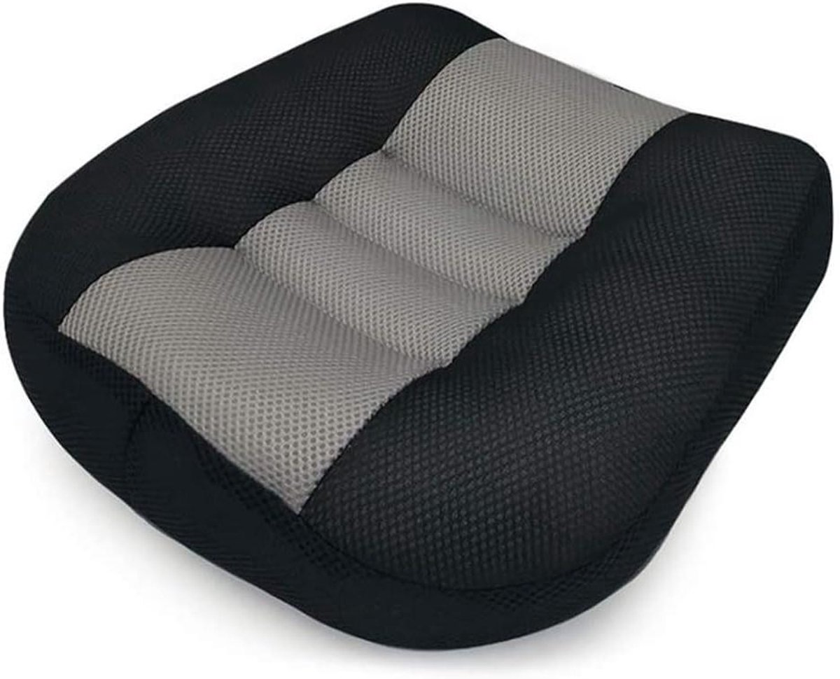 Stoelkussen - Zitverhoger - Comfortabel Zitten - Ergonomisch Ontwerp - 40 x 40 cm - Grijs