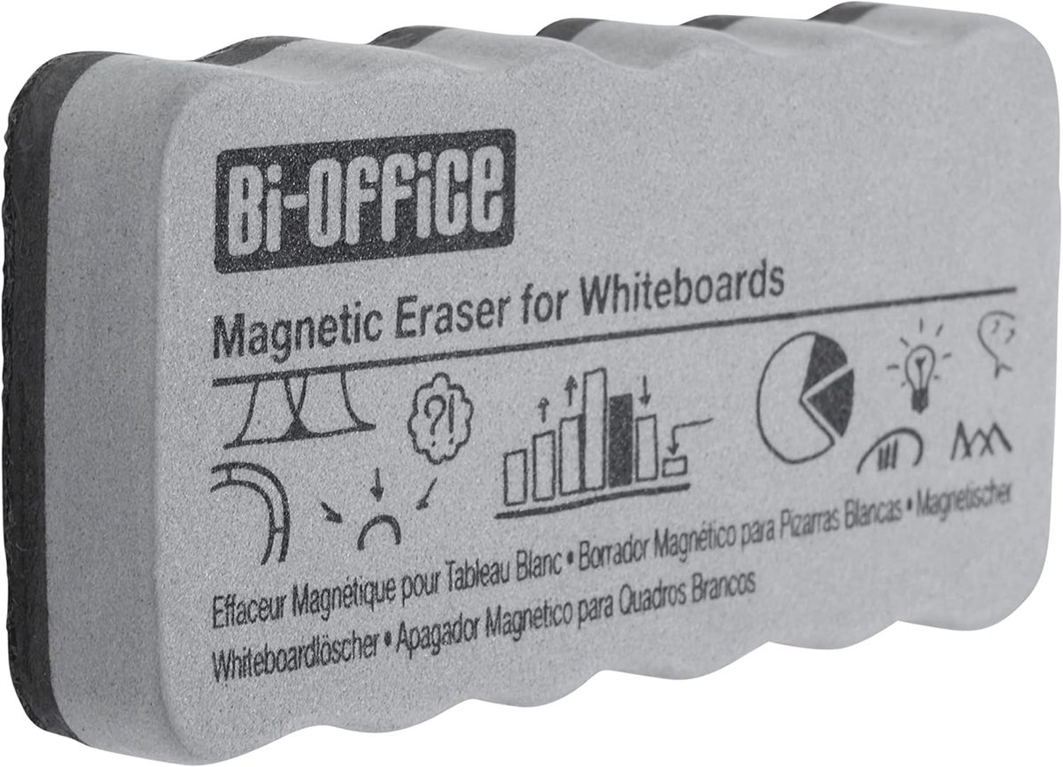 Thijox - Magnetische Witbordwissers 105x55x23 mm - Lichtgewicht, Wasbaar, Efficiënt en Voordelig - Perfect voor School, Kantoor en Thuisgebruik