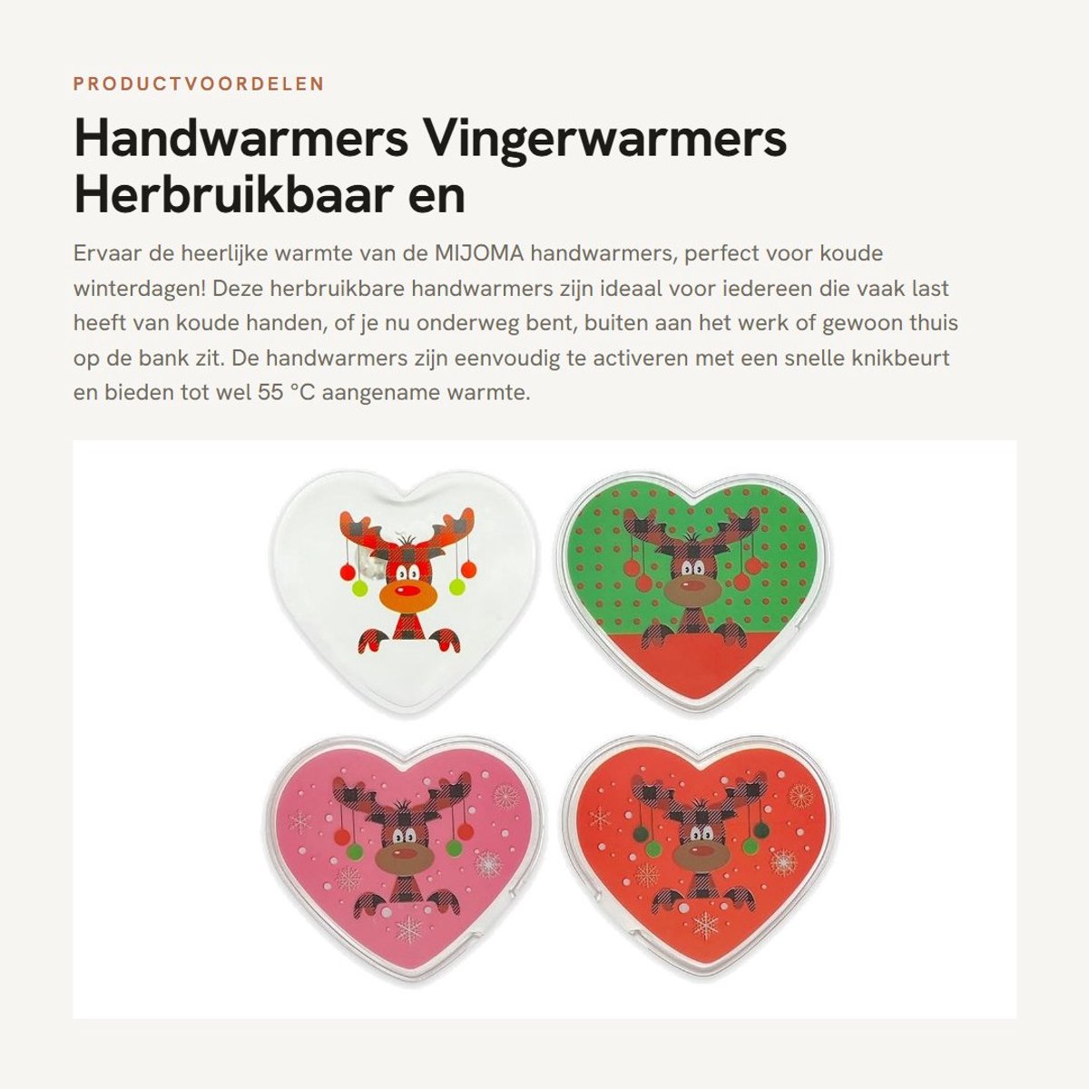 Inovra- Handwarmers Oplaadbaar - Herbruikbare Handwarmers - Set van 2 - Tot 55 °C - Huidvriendelijke Kunststof Hoes - Stijlvolle Motieven - Zakwarmers