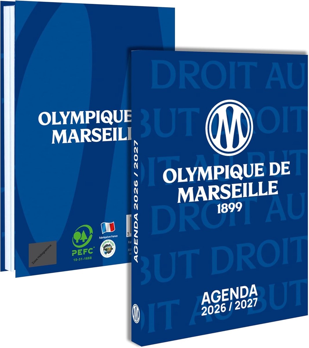 Thijox - OM Schoolagenda 2026-2027, Officiële Collectie, Recyclebaar Materiaal, Ideaal voor Kinderen, Studeren, Schoolgebruik, Blauw, Compact en Duurz