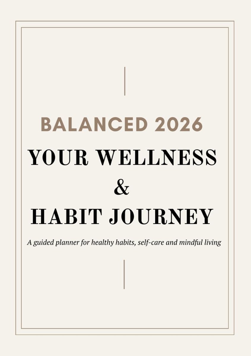 Thijox - 2026 Wellness Planner & Habit Tracker - Set Doelen, Bouw Gezonde Gewoonten, Prioriteer Zelfzorg - Maandelijkse & Wekelijkse Overzichten, Orga