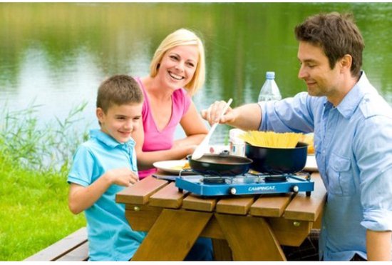 Campingaz Koker Base Camp 2 pitjes met Deksel van Campingaz — afbeelding 5