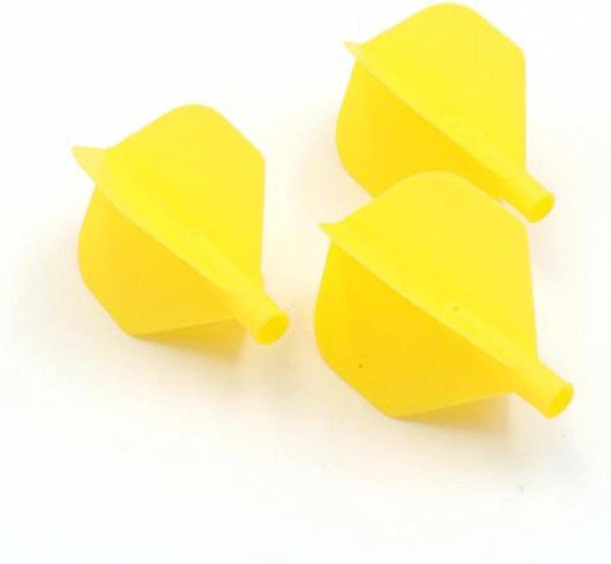 Dart Flights - Vleugels Set - Darts Spelen - Specifiek Systeem - Standaard Formaat - Geel