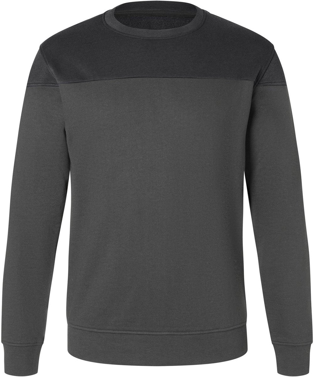 KUBLER 52226406 Sweatshirt Werktrui HEREN Veiligheidstrui Donkergrijs Zwart - Krasvrij - Katoenmix - Oeko Tex