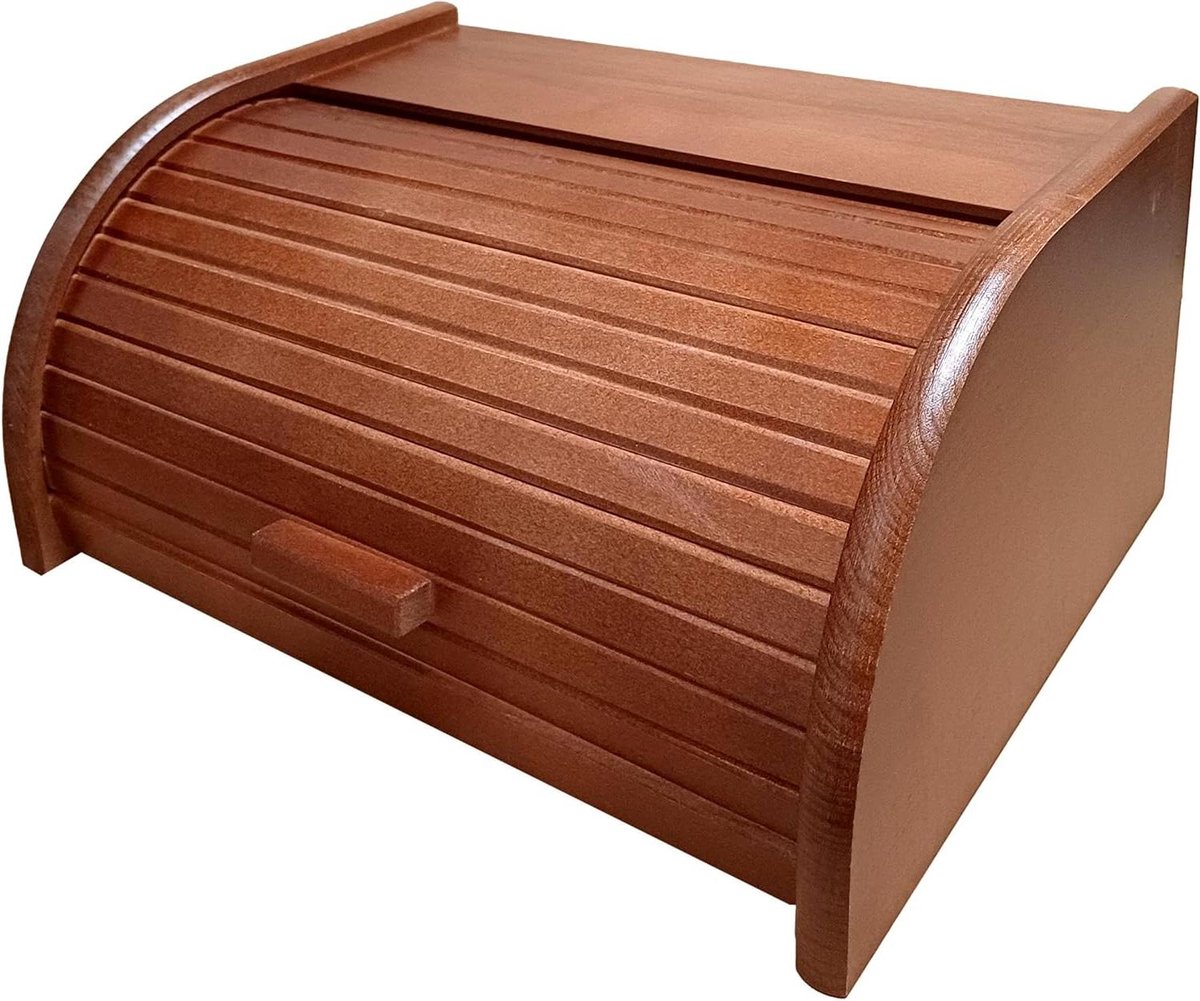 Houten broodtrommel - Opbergdoos brood - Brood vers houden - Gemaakt van beukenhout - Large 10 Liter - Natuurlijk hout
