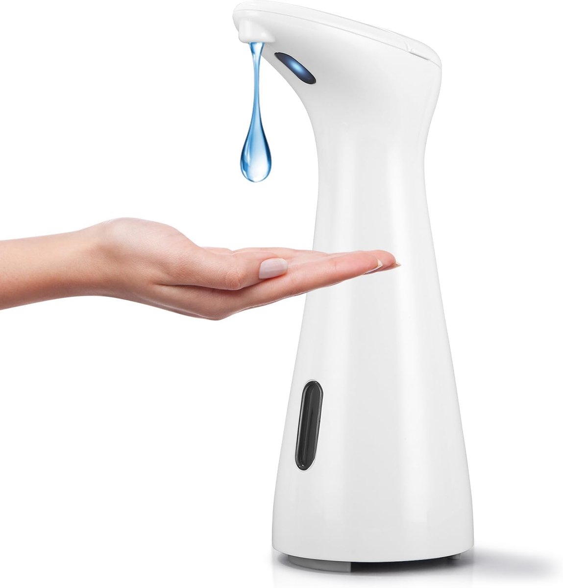 SnelShoppen - Automatische Zeepdispenser met Sensor, Infrarood, 200ml, IPX6 Waterdicht, Geen Aanraken, Ideaal voor Keuken, Badkamer, School, Hotel