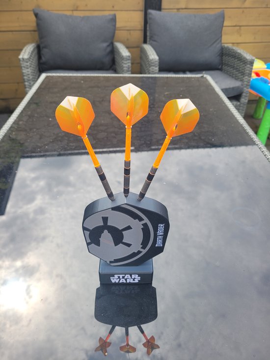 dartshouder dartspijlen darth vader van 3D — afbeelding 3