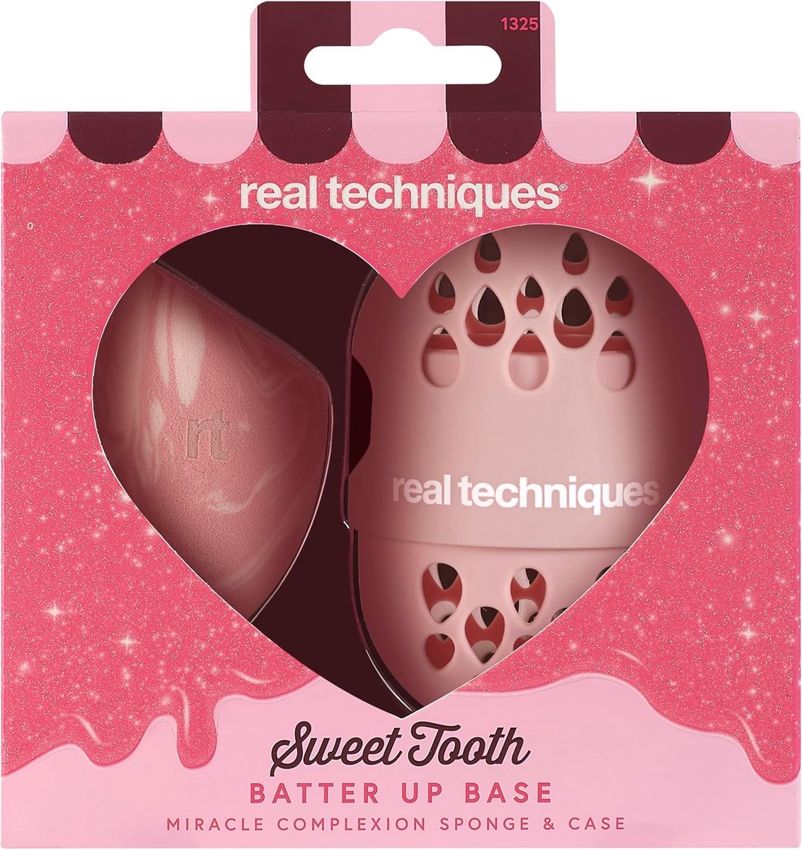 Thijox - Miracle Complexion Sponge Set met Reisdoos - Make-up Blending Spons voor Foundation, Skin Tint & Concealer - Cruelty-Free, 2 Stuks, Perfect v