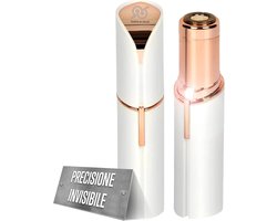 Thijox - TEMPO DI SALDI Epilator voor het Gezicht Dames - Lipstickvorm, Hypoallergeen, Ingebouwd Licht, Perfect voor Wenkbrauwen en Snor - Draagbare H