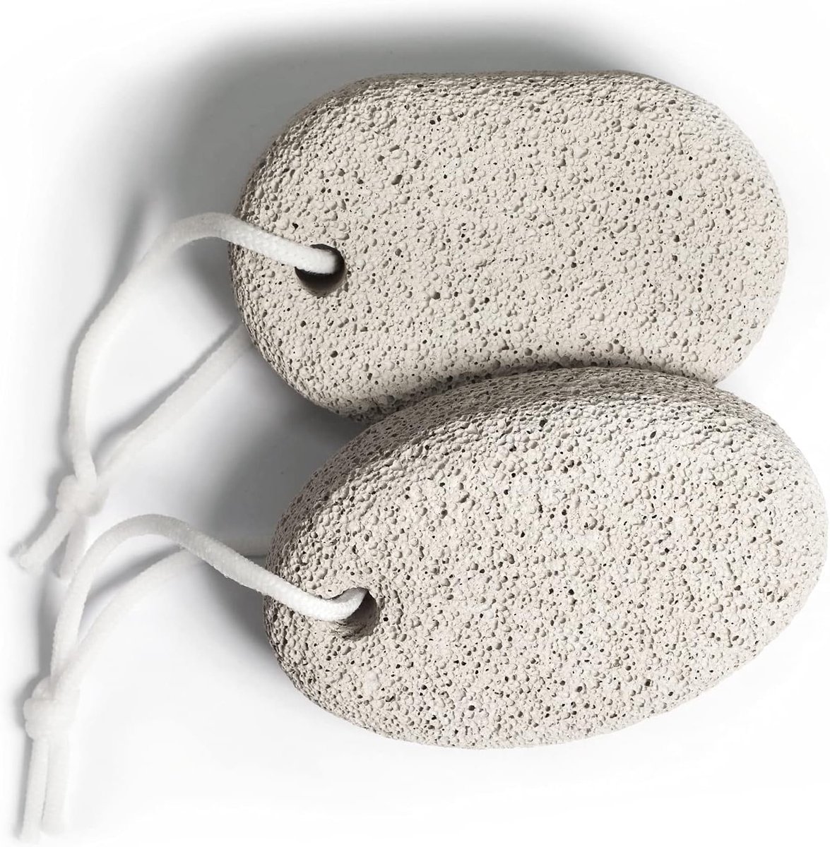 Thijox - Natuurlijke Puimsteen voor Voeten en Handen 2 PCS - Lava Pedicure Tools - Eelt Remover - Harde Huid Verwijderen - Natuurlijke Voetvijl voor E
