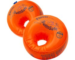 Thijox - Flipper Swimsafe Watervleugels voor Baby's 12+ Maanden, Veilig Zwemhulpmiddel met Onbreekbare PE-Schuim Kern, Blauw Veiligheidsventiel, Ideaa