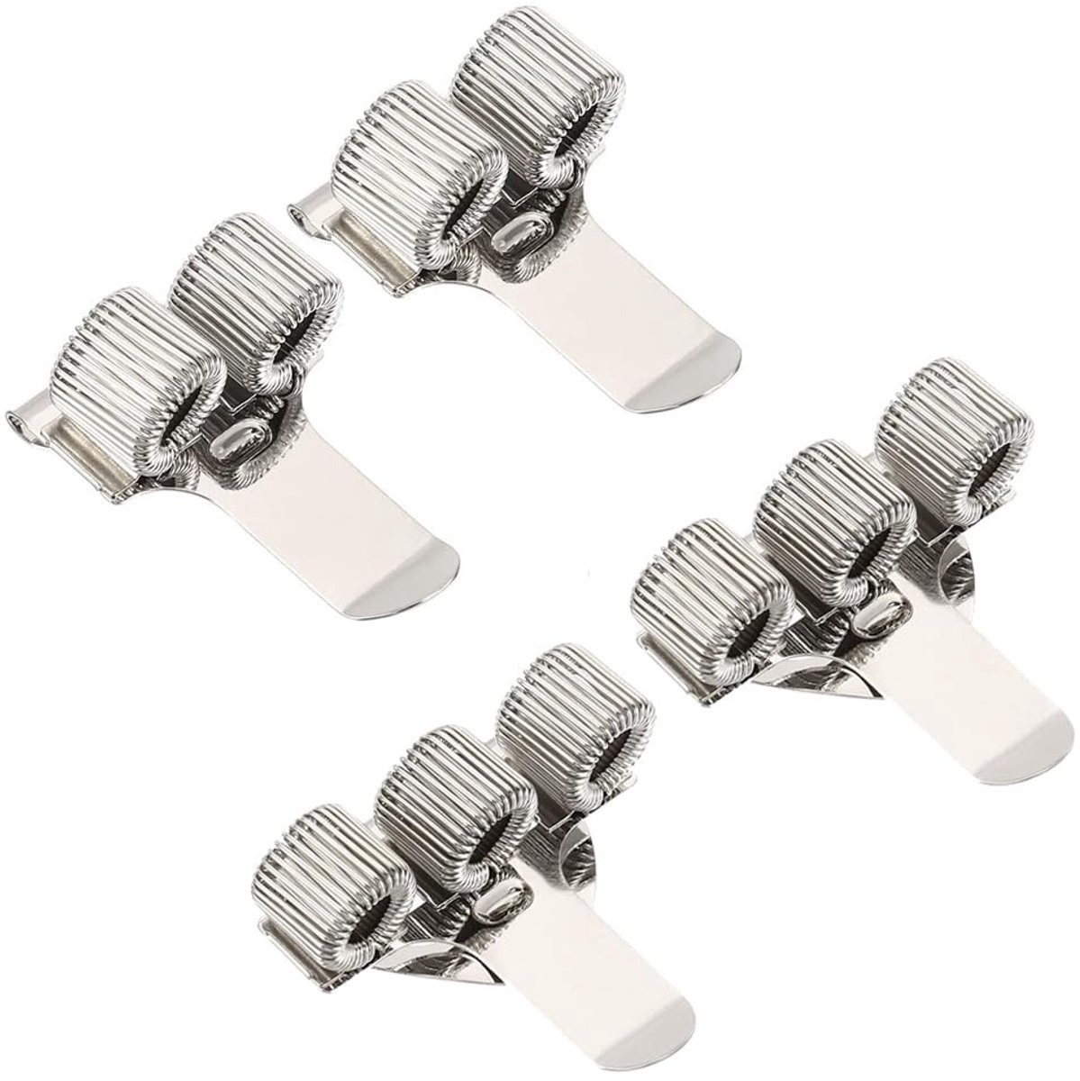 Inovra- Penhouder Metalen - 4 Stuks - Inclusief Klemmen - Lichtgewicht - Duurzaam - Geschikt Voor Notebook - Pennenhouder