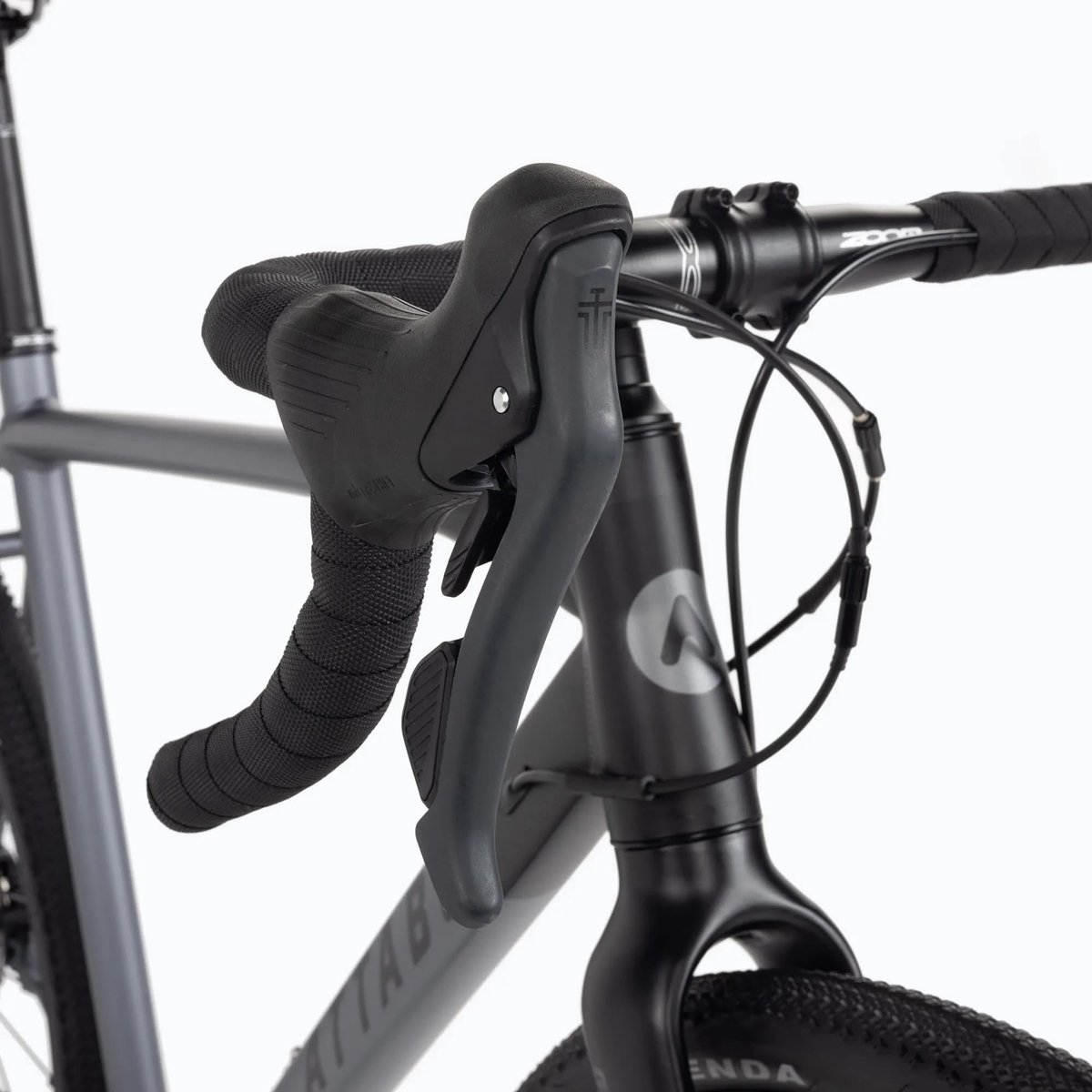 SnelShoppen - Gravel Bike Grado 2.0 met Aluminium Frame 56 cm, Ergonomisch Stuur, Mechanische Schijfrem, 28 Inch Wielen, Verstelbaar Zadel, 10 Versnel