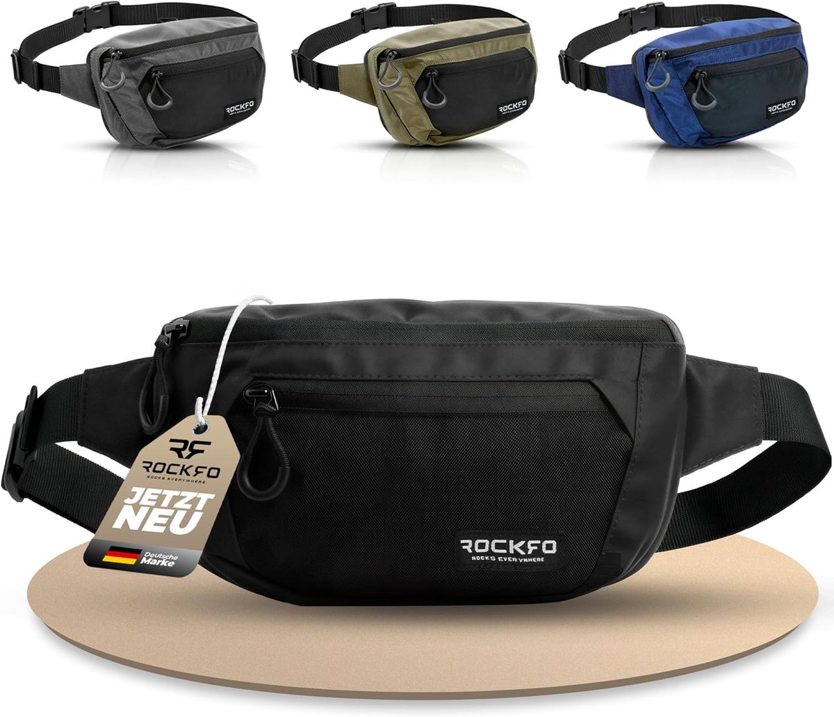 SnelShoppen - Granieten Parent, zwart, EDC Lifestyle - Duurzaam en Stijlvol voor Feest, Camping en Dagelijks Gebruik
