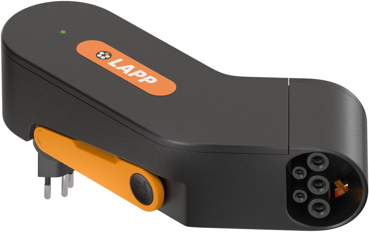 SnelShoppen - LAPP Mobility Dock Type CH Mobiele EV-oplader voor Thuis, Noodlader, Draagbare Oplader voor Onderweg, IP44 Waterdicht, 230V, Geschikt vo