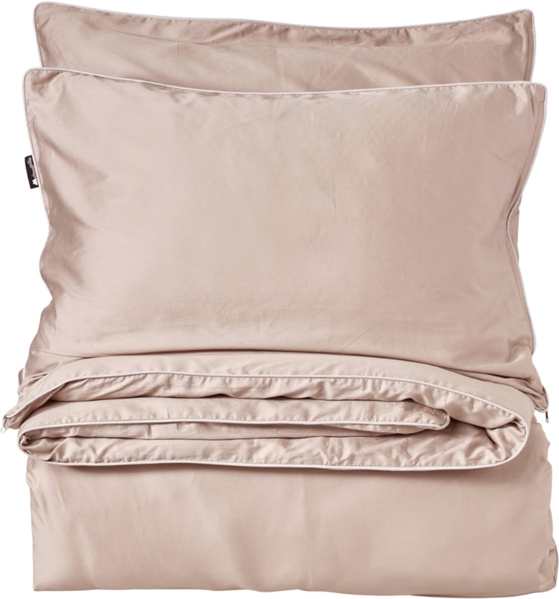 Cloudpillo Beddengoed (incl. 2 kussenslopen 55x75) - Extra zacht, Ademend en Antibacterieel - Vochtbestendig met verborgen rits - Natural Sand - 260x220 cm