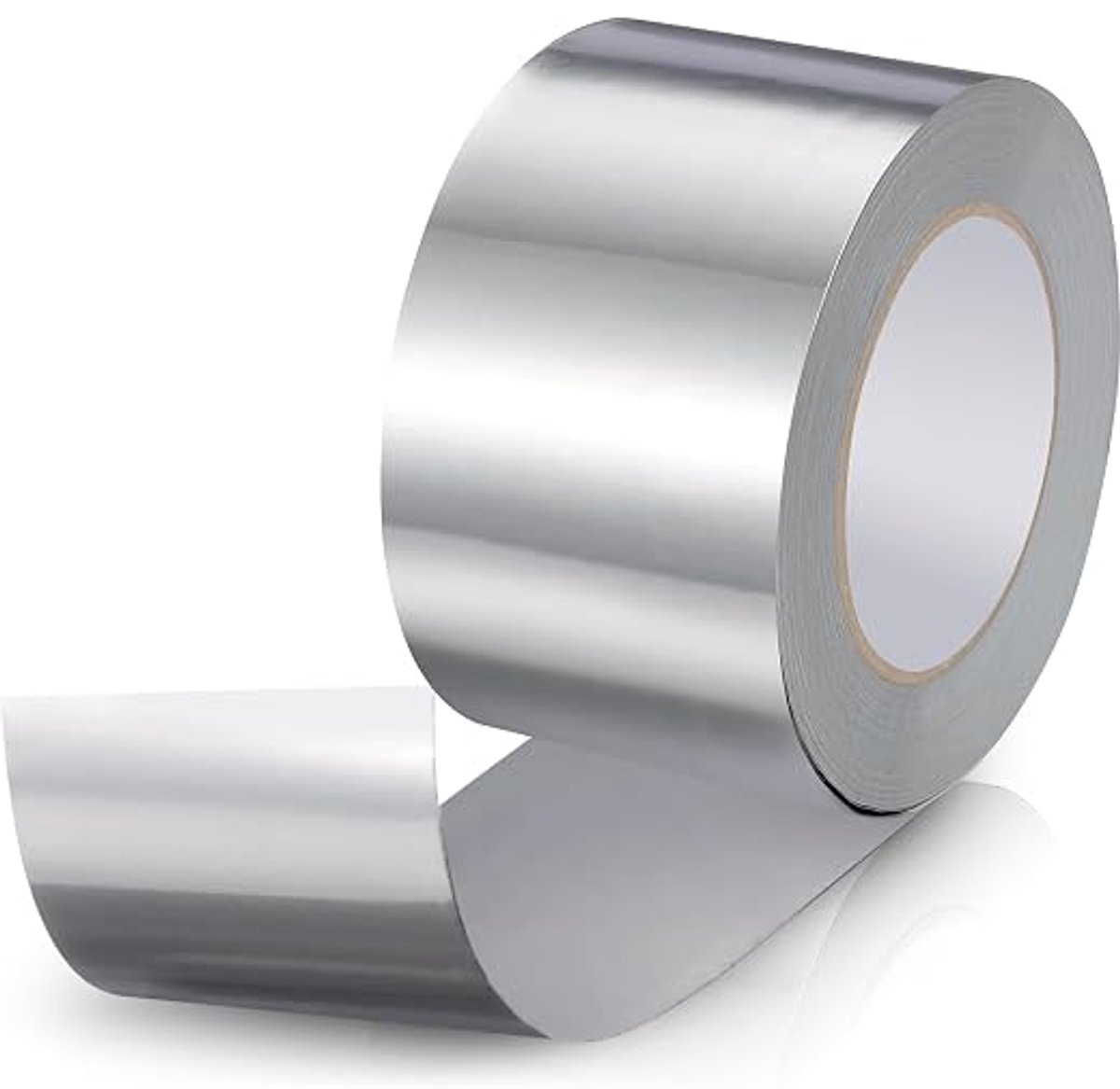 Aluminiumfolietape – Reparatietape - Afdichtingstape - Hittebestendig - Waterdicht - Oliebestendig - afdichten - duurzame - voor reparaties,verzegelingen,buizen, kabels,elektrische aansluitingen - 1 rollen - 50 mm x 10 m