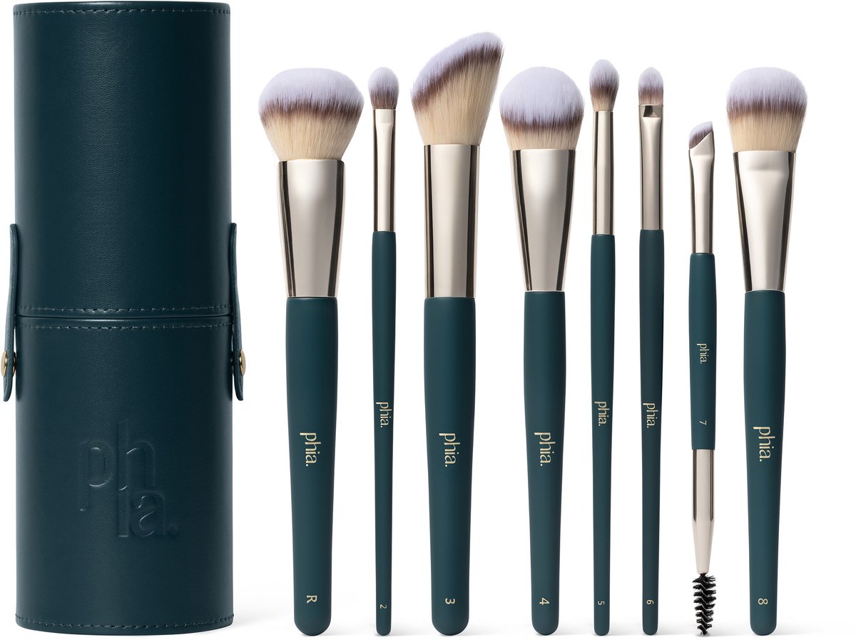 Basis Collectie (incl. Round Foundation Brush) - Makeup Kwasten