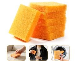 Wasmachine pluisbal - 6 stuks - 10x10 cm - Wasbal - Wasbol - Vlekverwijderingsbal - Wasmachine pluisverwijderaar bal - Wasmachine ontpluisbal - Pluiswasbal - Wasmachine reinigingsbal - Ontpluiswasbal - Anti-klit pluiswasbal