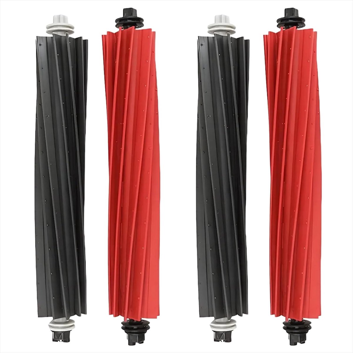 (2 sets) Rubberen hoofdborstel vervangingsonderdelen Geschikt voor Roborock P10S PRO/V20 stofzuigeraccessoires