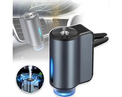 Aromatherapie Machine Diffuser Voor Etherische Oliën Met 3 Spuitmodi Slimme Start-Stop - Batterij Van 45 Dagen Aluminiumlegering Oplaadbaar via USB - Voor Auto En Thuis - Zwart