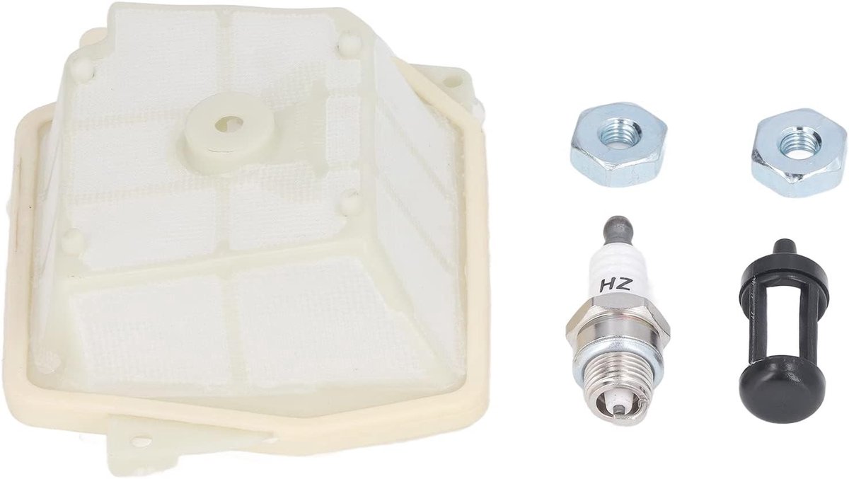 Vervangingsset voor luchtfilter, brandstoffilter en bougie voor Stihl MS340, MS361 en MS341 kettingzaag, inclusief accessoires en onderdelen