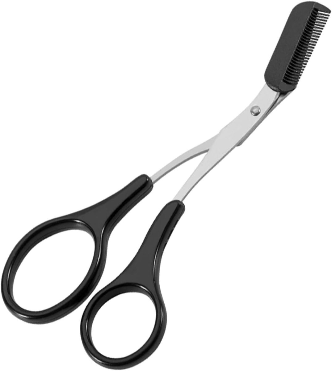 Professionele Oogbrow Schaar met Kam voor Vrouwen, Precisie Oogbrow Trimmer Set, Schoonheidsaccessoires voor Perfecte Wenkbrauwen