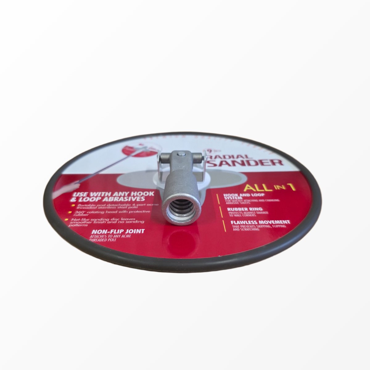 draaibaar schuurblok 360° rond 225mm x 1 stuks Pitor®