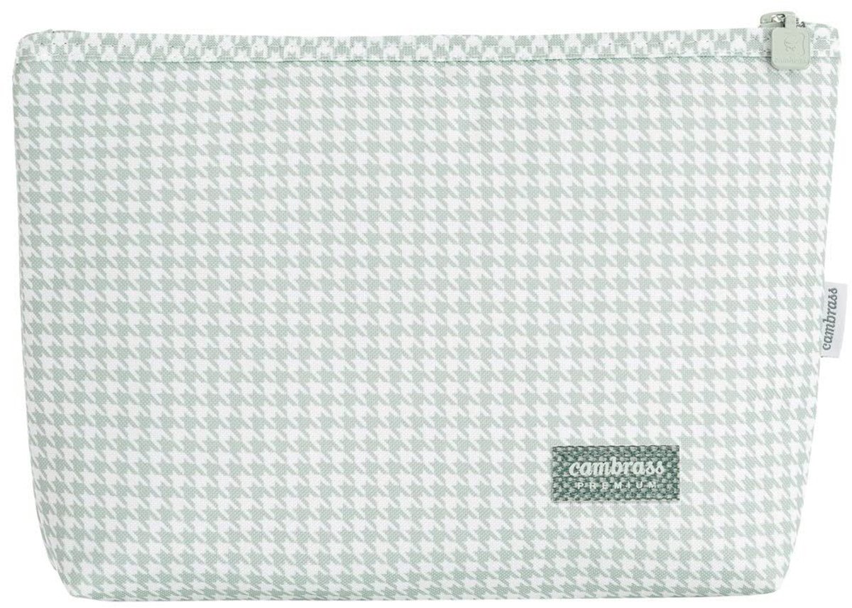 SnelShoppen - Cambrass Cosmeticatas voor baby's, toilettas met ritssluiting, organizer voor verzorging, windsord mint, 6 x 28 x 20 cm, ideaal voor ond