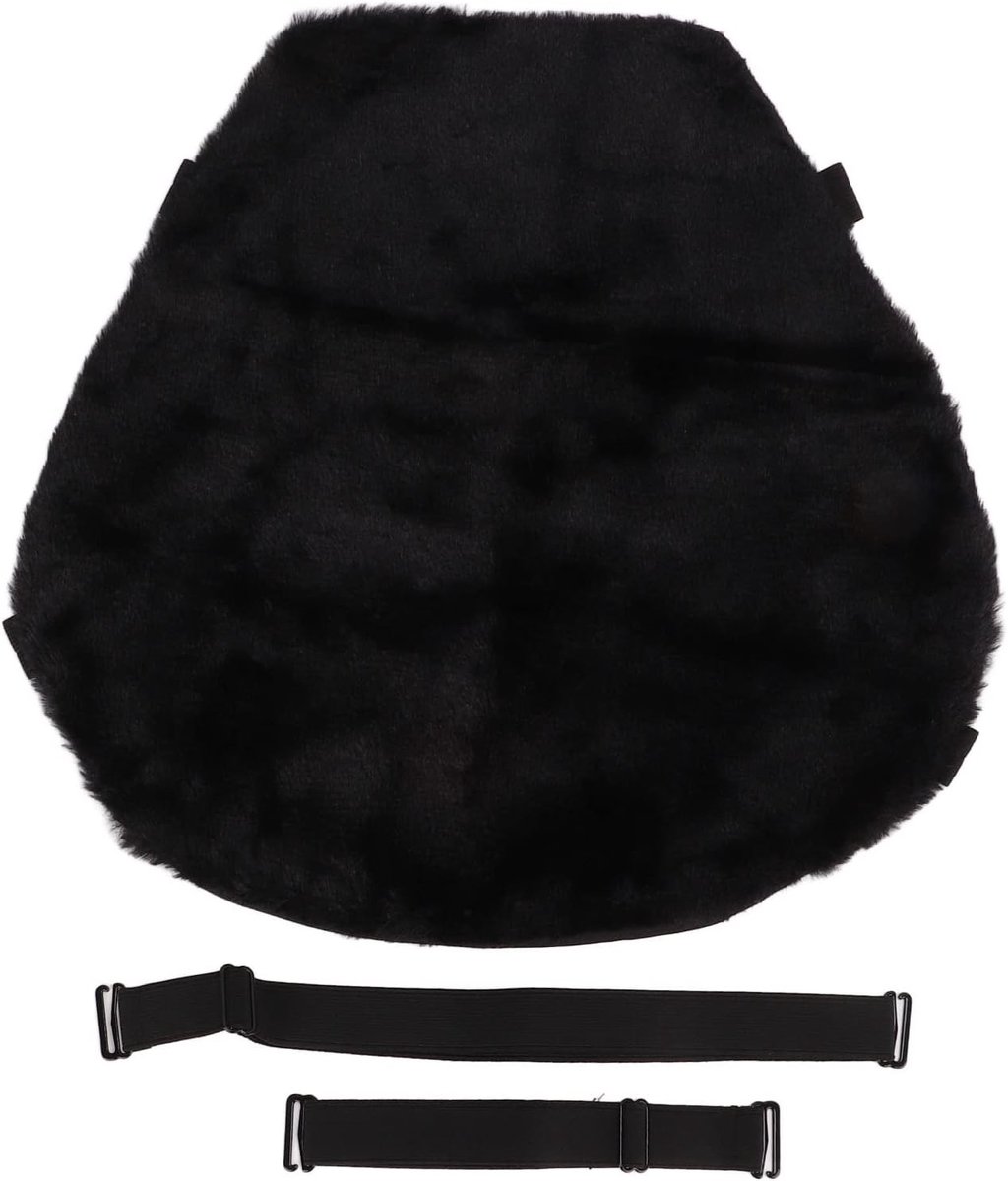 Comfortabele Motorzitkussen voor de Winter, Universeel Passend, Zacht en Warm Pluche Kussen