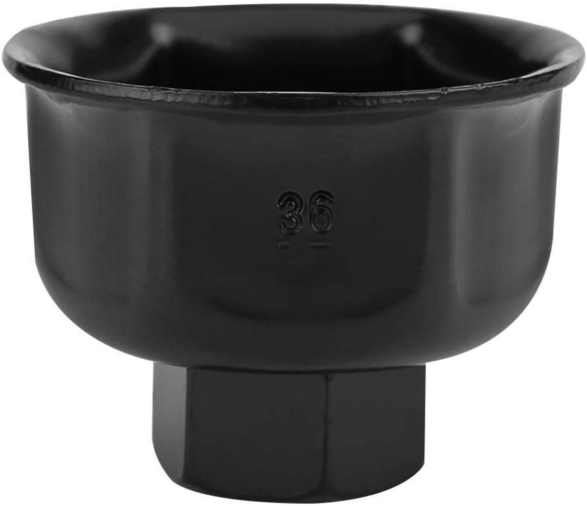 36mm Oliefilter Sleutel voor Auto's, 3/8" Aandrijving, Geschikt voor X5 A6L A8L - Professionele Verwijderingsgereedschap voor Oliefilters