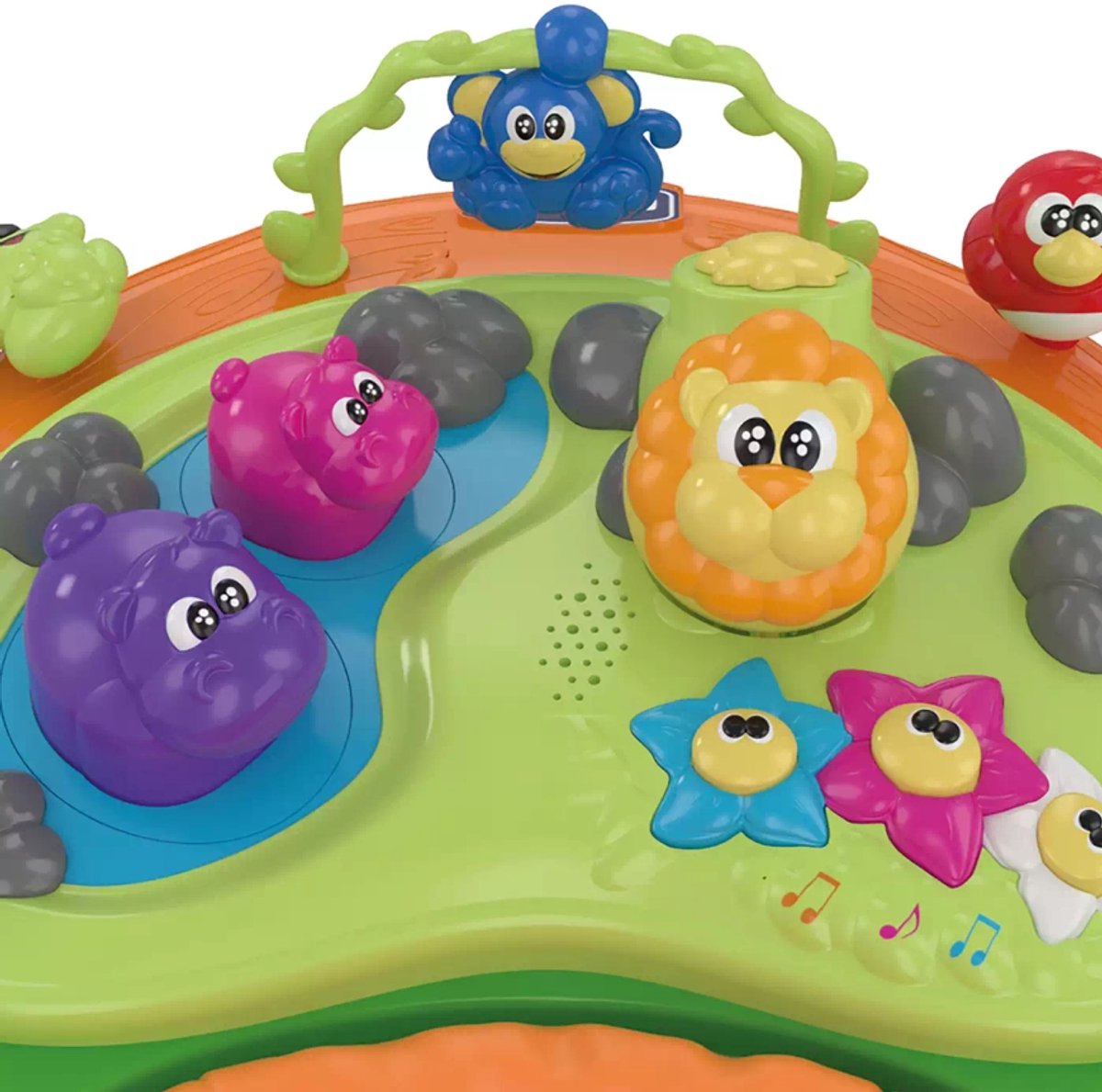 Chicco Walky Talky Loopstoeltje - Baby Walker met 3D-Speelboog & Elektronisch Speelbord - In Hoogte Verstelbaar (3 Standen) - Compact Opvouwbaar - Veilig met 6 Stoppers - Groen (6-12M) – foto 2