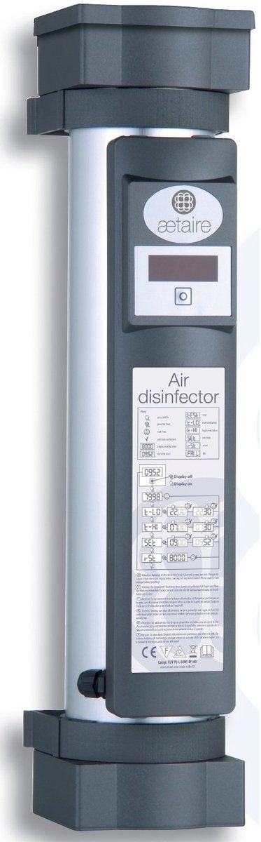 SnelShoppen - Luchtreiniger voor Thuis - HEPA Filter, Stil, Energiezuinig, Compact, Ideaal voor Allergieën, Huisdieren en Rook - Wit
