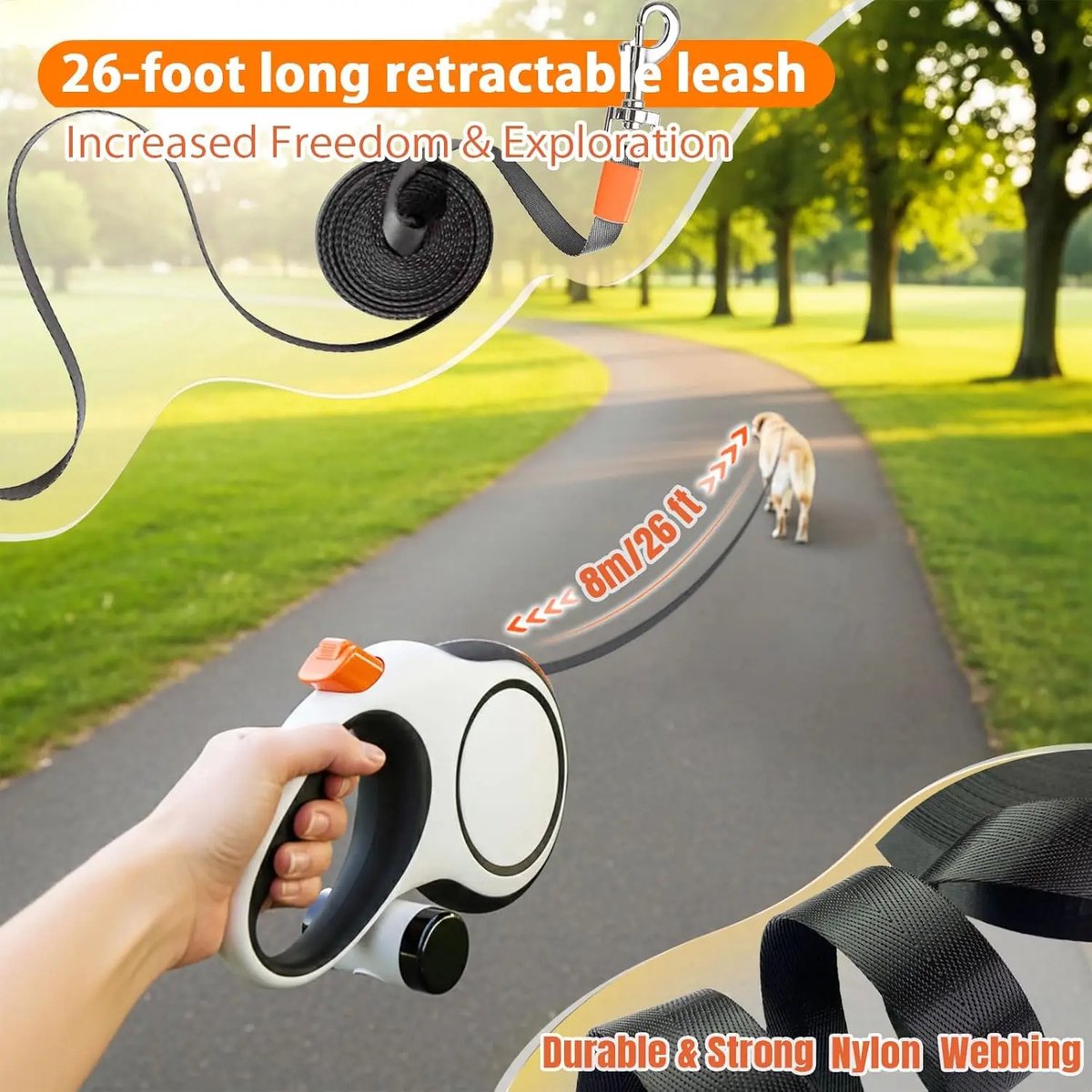 Weij Services Intrekbare Hondenriem 8 Meter thumbnail 6