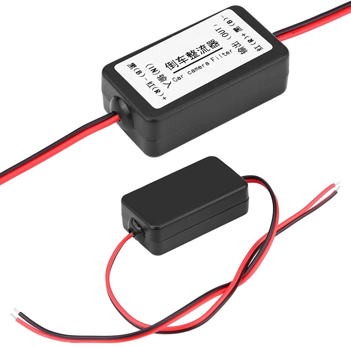 SnelShoppen - 12V DC Achteruitkijkcamera Voedingsfilter Rectificator Capacitor Relay voor Duitse en Amerikaanse Auto's