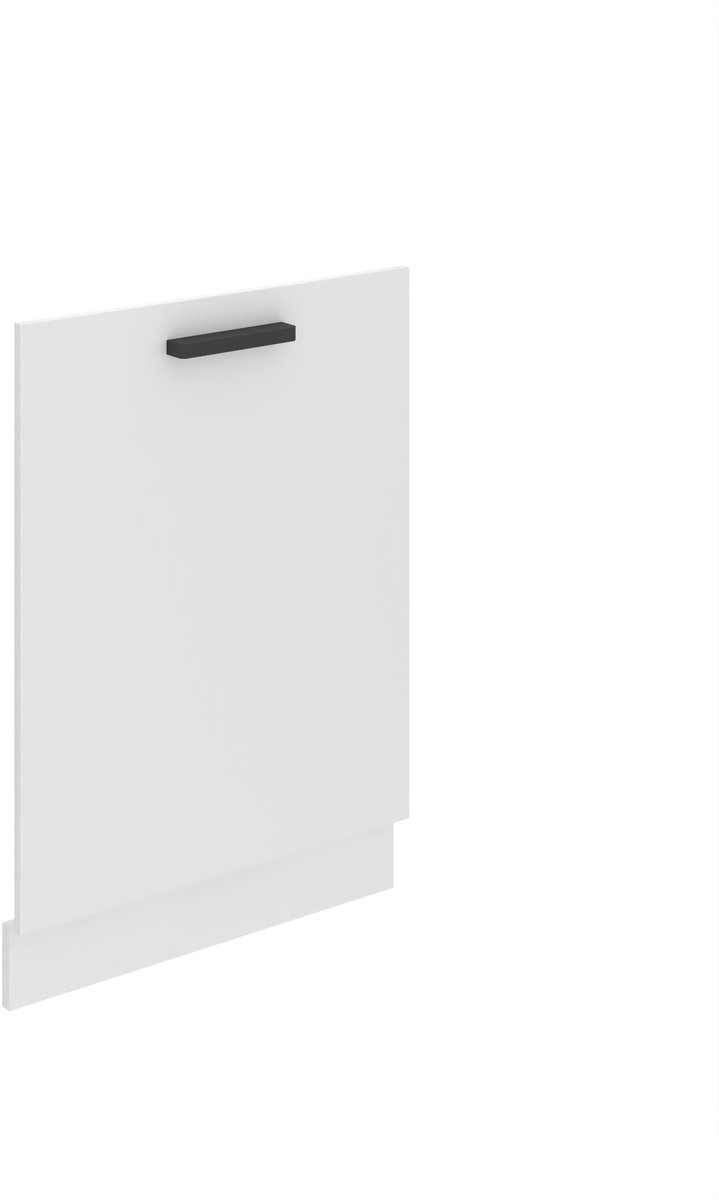 BELINI Voorpaneel Vaatwasser PZ 60 cm met Handgreep en Plint - Wit Mat