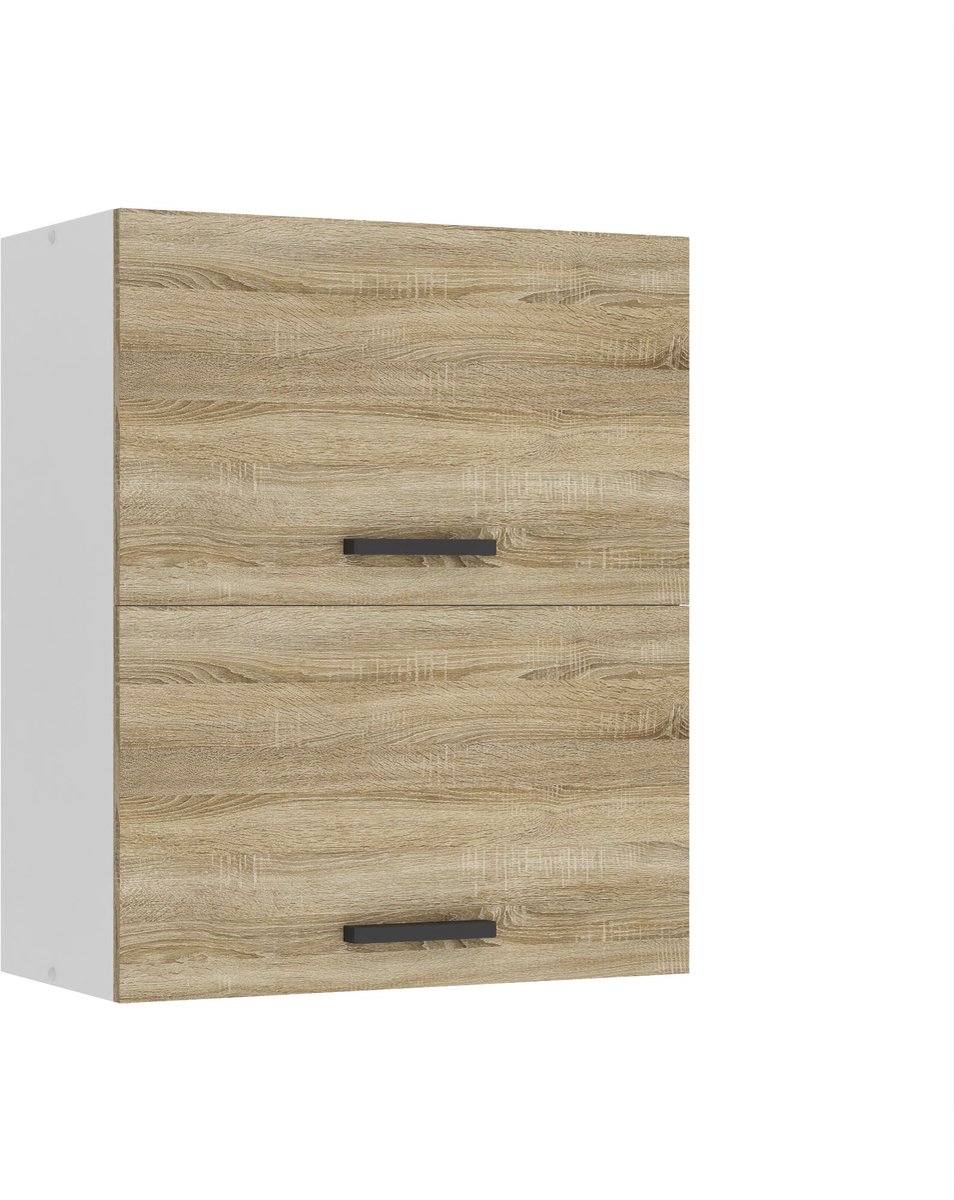 BELINI Hangkast SGP2 60 cm met 2 Klepdeuren - Sonoma Eiken