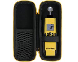 Draagbare Hardcase voor Vochtmeter, Geschikt voor Trotec BM31, Zwart, Modern Ontwerp, Bescherming en Functionaliteit