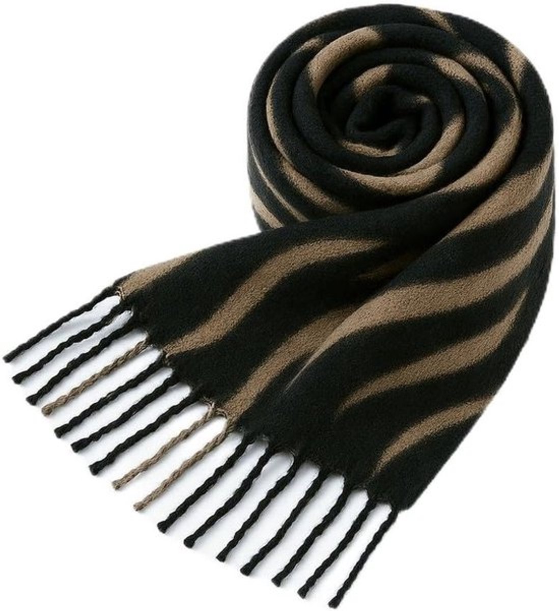 XXL Winter Sjaal voor Vrouwen - Warme en Lichtgewicht Sjaals met Korte Franje, Perfect als Cadeau, 200×70 cm