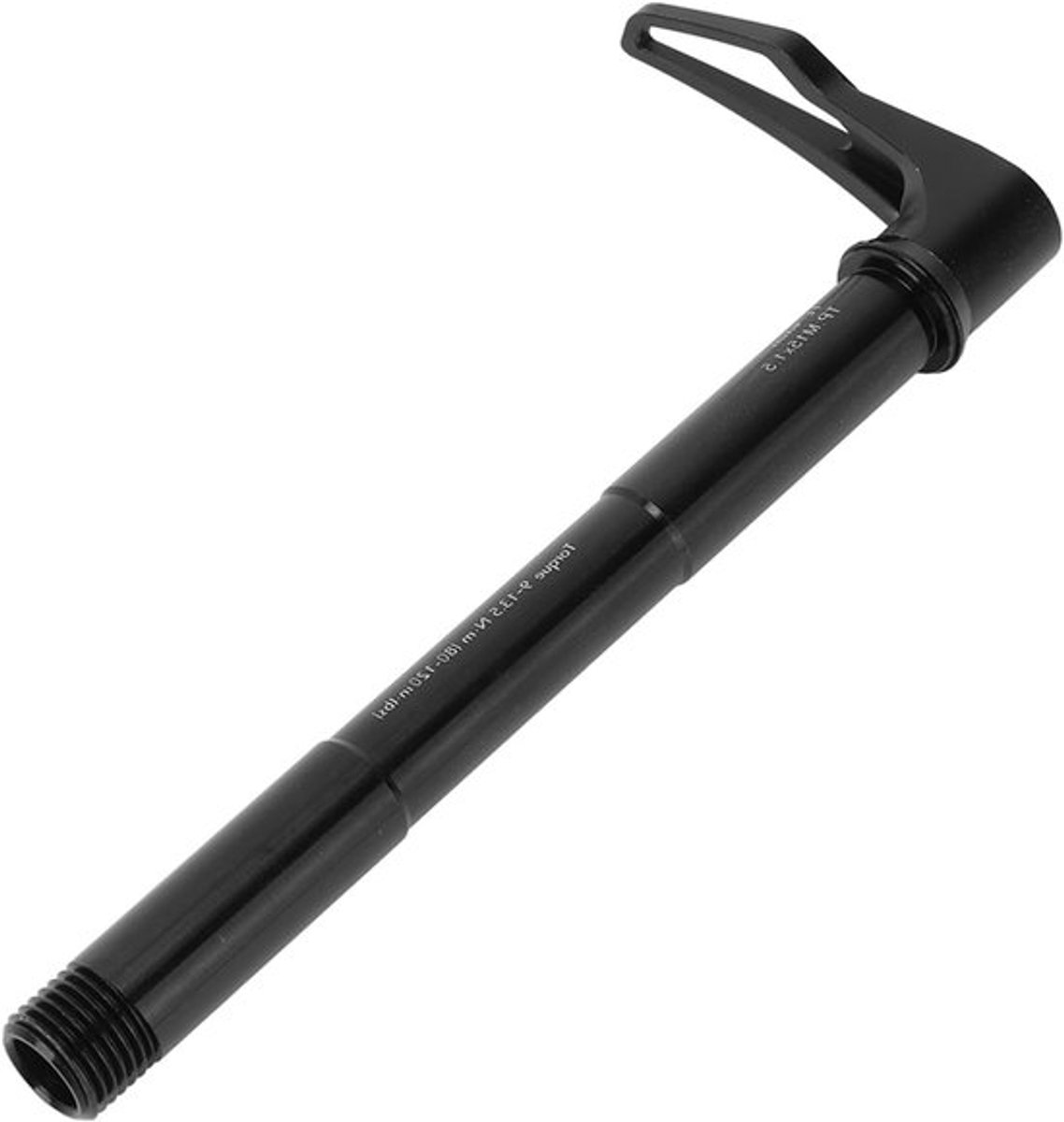 Lichte Aluminium Fiets Thru Axle Snelle Ontgrendeling - Voorvork Skewer, Duurzaam en Betrouwbaar voor Fietsen (L: 158mm)