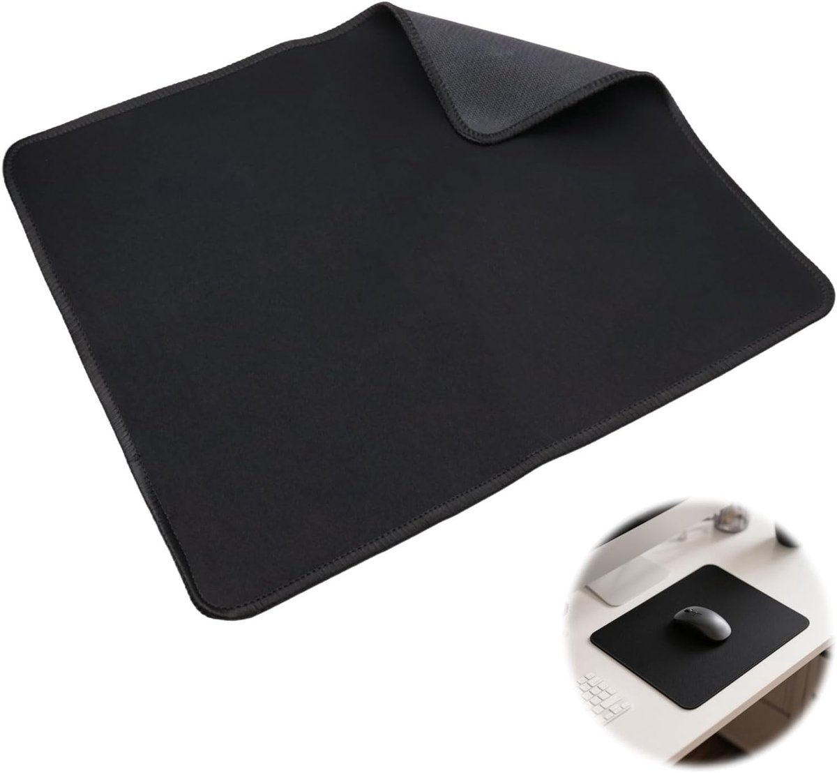 Grote Gaming Mouse Pad 250 x 300 mm, Antislip, Waterdicht en Duurzaam, Ideaal voor PC en Laptop met Optimale Precisie en Snelheid