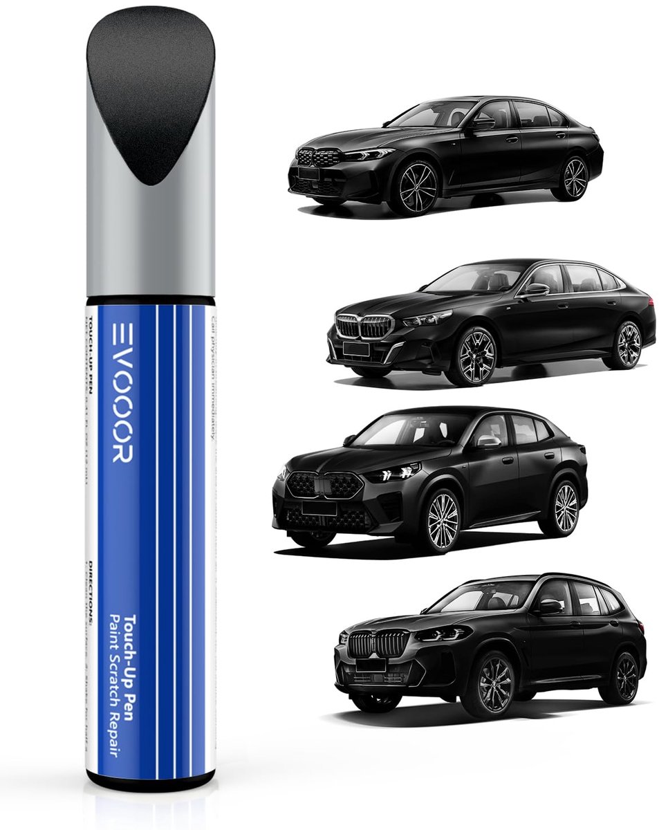 SnelShoppen - Black Sapphire Metallic Autolak Retoucheren voor BMW - Krasreparatie voor Auto - Snelle en Makkelijke Reparatieoplossing - 75ml